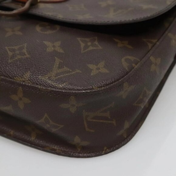 LOUIS VUITTON Monogram Saint Cloud GM Shoulder Bag M51242 LV Auth 141016 - Picture 4 of 16